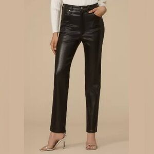 WRANGLER WALKER COATED HIGH-RISE SLIM STRAIGHT-LEG JEANS - Anthropologie